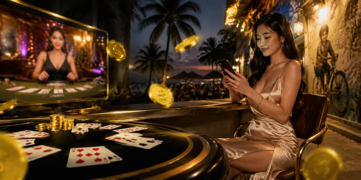 Meja Live Casino dengan Dealer Sebenar